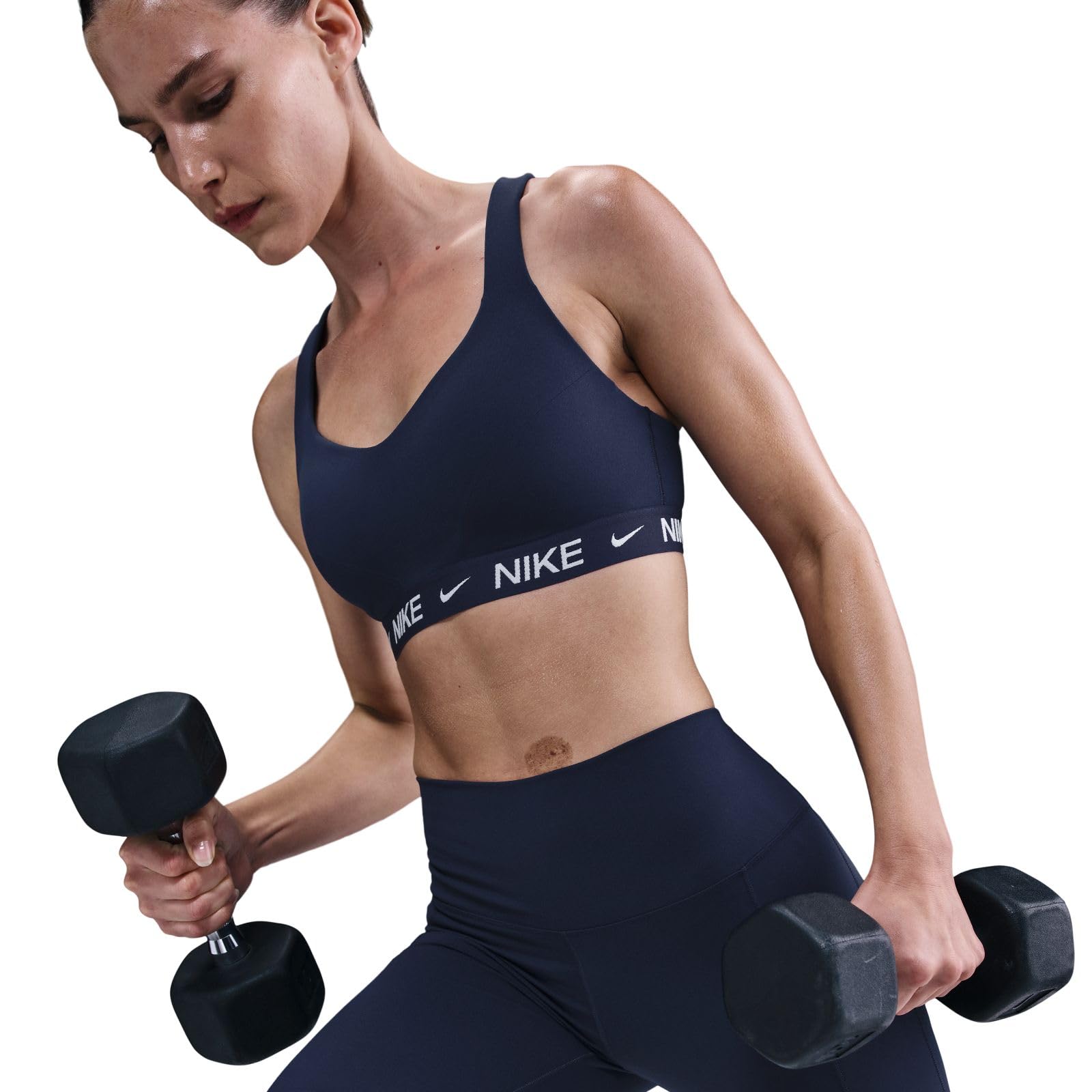 Nike Indy High Support Verstellbarer Sport-BH mit Polstern für Damen, FD1068