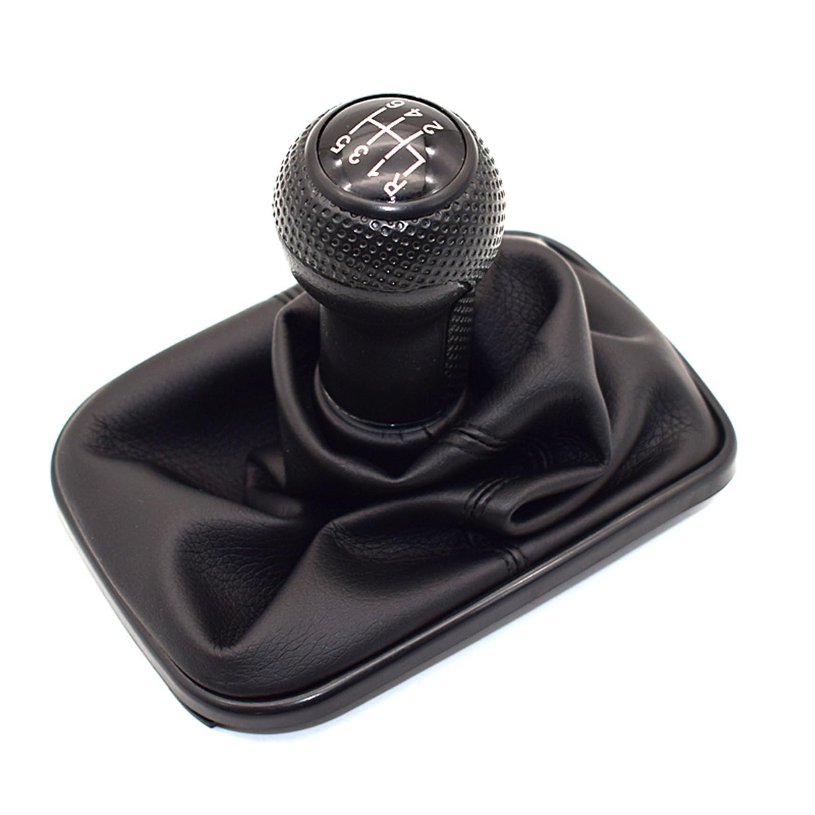 Wxnlbb 6 Speed-02 Compatible With Volkswagen Vw 1999-2004 Golf 4 Iv Mk4 Gti R32 Bora Jetta Mt 23Mm 5/6 Speed Car Gear Shift Knob Lever Shifter Gaitor Boot(6 Speed-02)