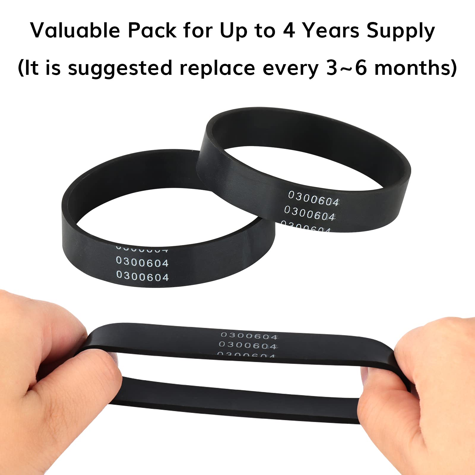 Cinghie Per Aspirapolvere Compatibili Oreck, Confezione Da 5 - Foto 2