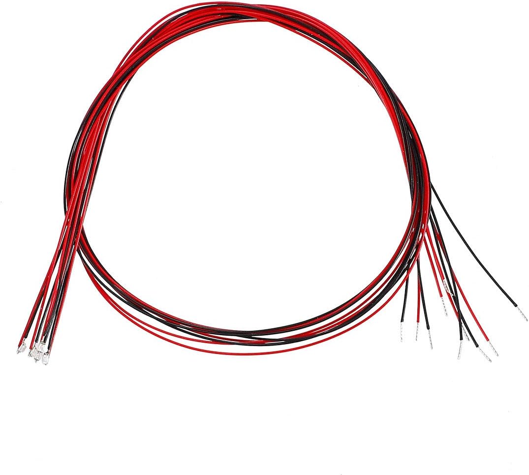 uxcell 5pcs Prewired 0402 Blue Surface Mounted Devices LED Light ...