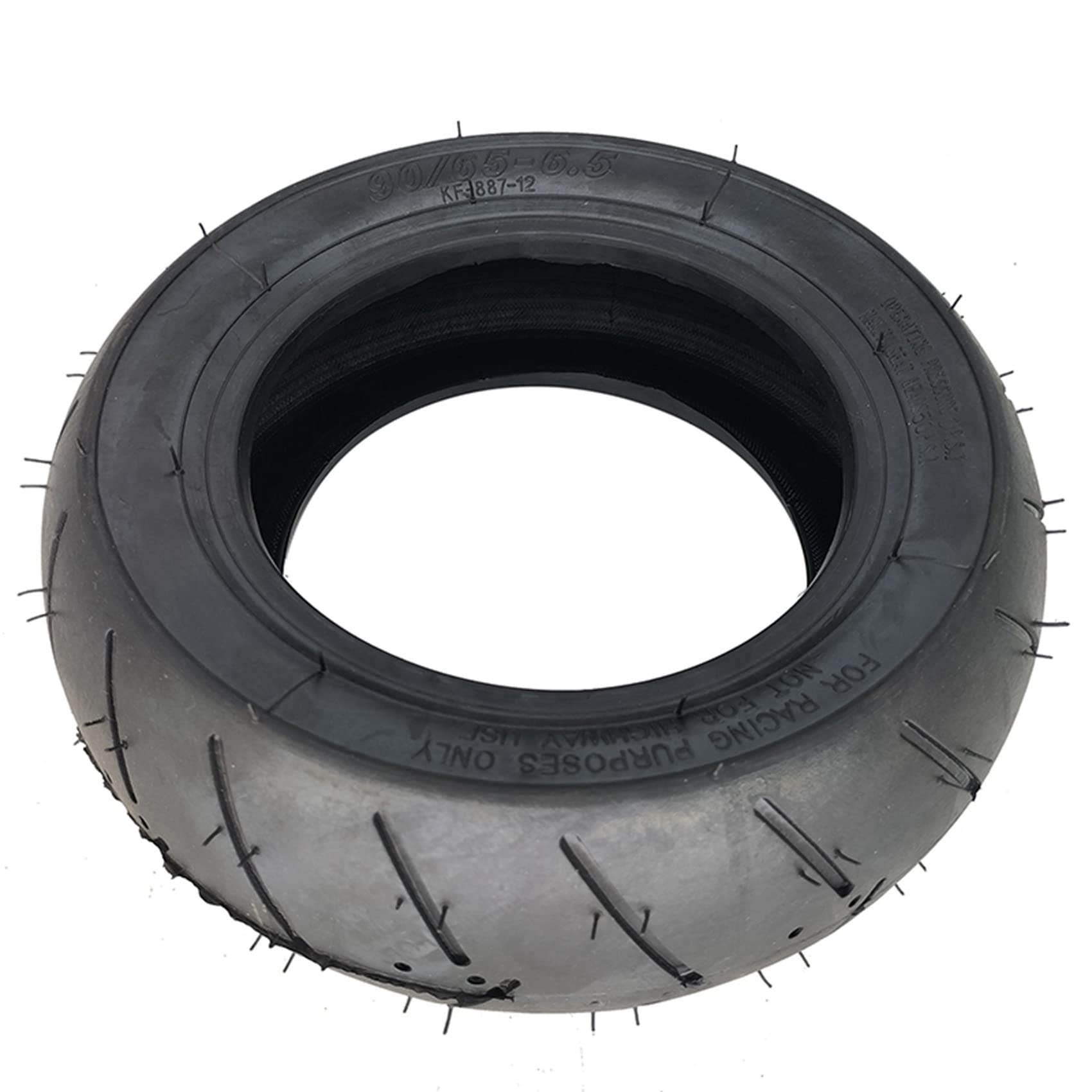 2X 90/65-6.5 Neumáticos sin cámara 11 neumáticos de vacío para scooter, 47Cc 49CC motocicleta Accesorios