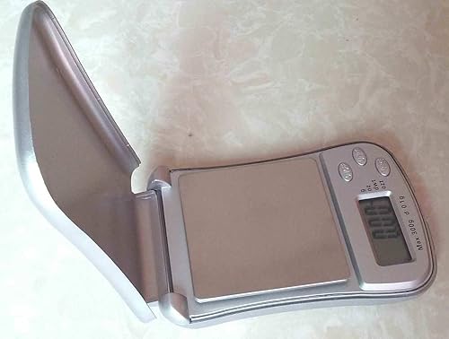 Miniatura 2 de Newline SHP0003-Silver - Escala digital de bolsillo con tapa abatible, color plateado