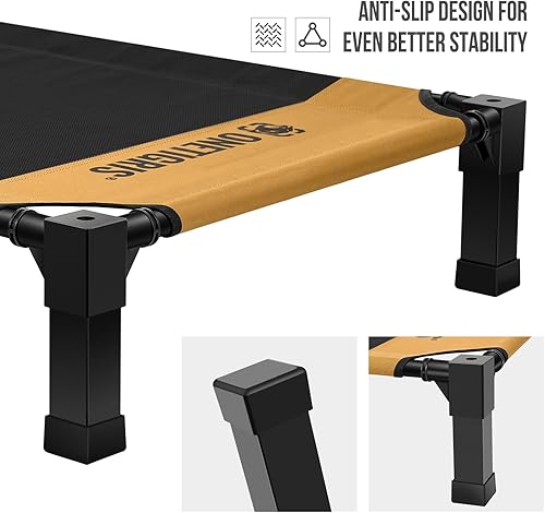 Miniatura 5 de ONETIGRIS Cama elevada para perros, cama elevada para perros medianos y grandes, para interiores y exteriores, camas elevadas para perros con malla