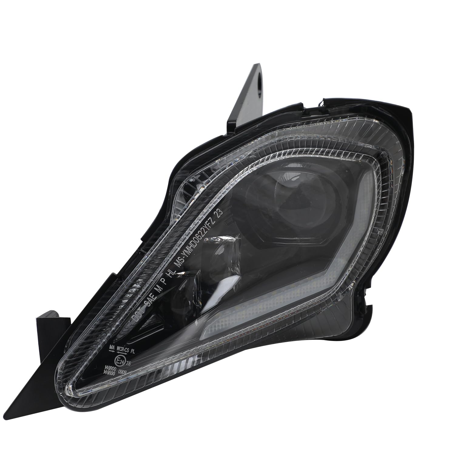 ATV Faros motocicleta Raptor 700 luz de señal de giro Raptor Head Kit de montaje para Raptor 700 YFZ450 Raptor230 350 450R 450X 700 700R Wolverine350/450