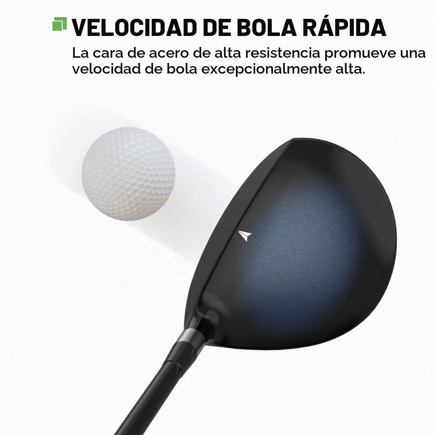 MAZEL Golf Wood Club 3 Madera o 5 Madera Mano Derecha, Titanium Fairway Woods Grafito Eje 44 pulgadas