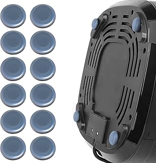 Small Appliance Slider Self Adhesive Appliance Sliders for Kitchen Appliances 12 Pcs for Countertop Coffee Makers, Air Fryers, Pressure Cookers, Stand Mixer