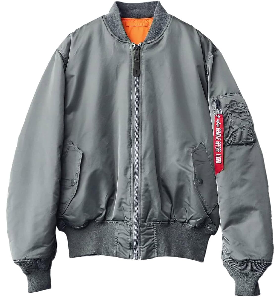 Amazon.co.jp: Alpha Industries Corespec 2000 MA-1 Jacket, V.GRAY