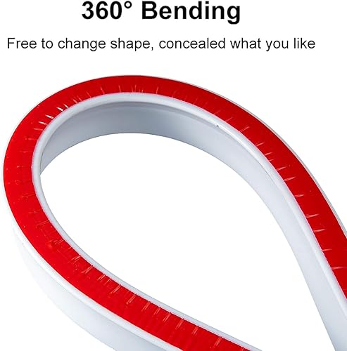 Miniatura 7 de Presa de agua plegable para umbral  Tapón de agua para baño, barrera de ducha de inundación, separación seca y húmeda, umbral de ducha plegable para