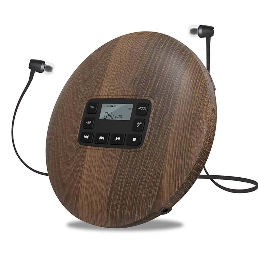 Amazon.co.jp: ZYZMH レトロでエレガントな CDプレイヤーポータブル