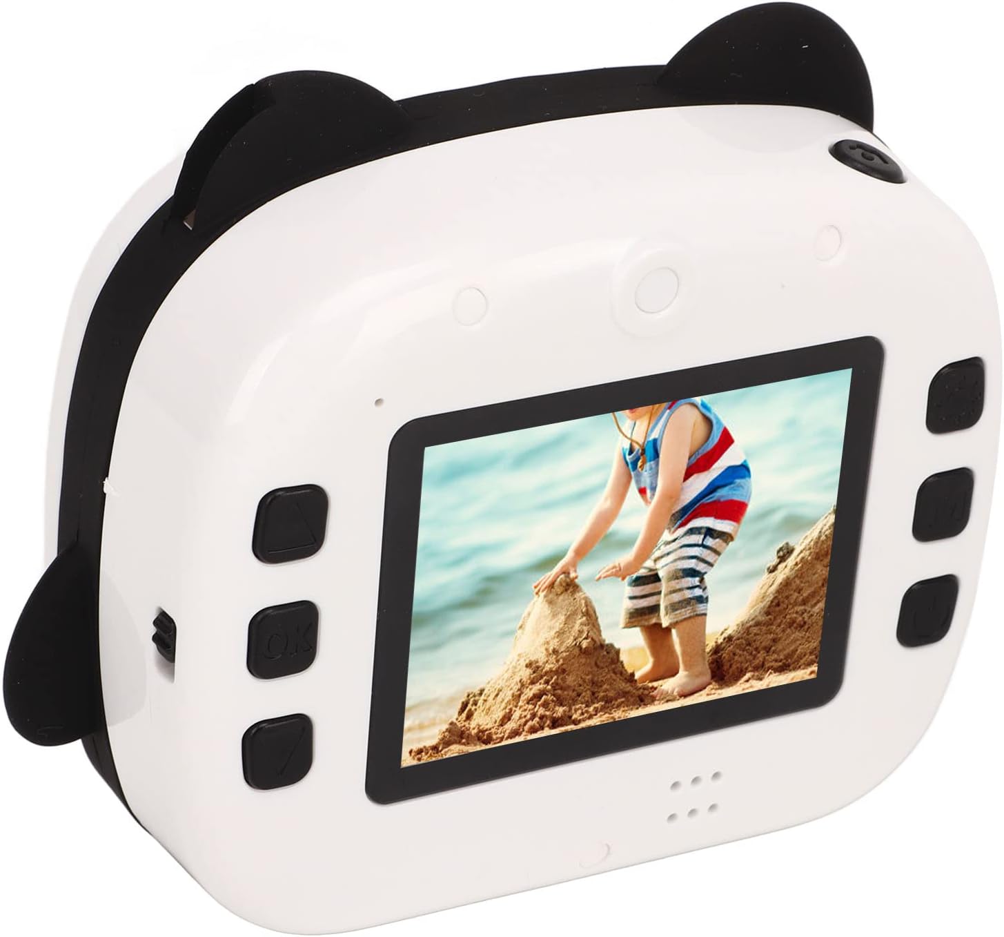 Instant Print Camera, Instant Camera Toy 12MP Rechargeable for 6 Years Old