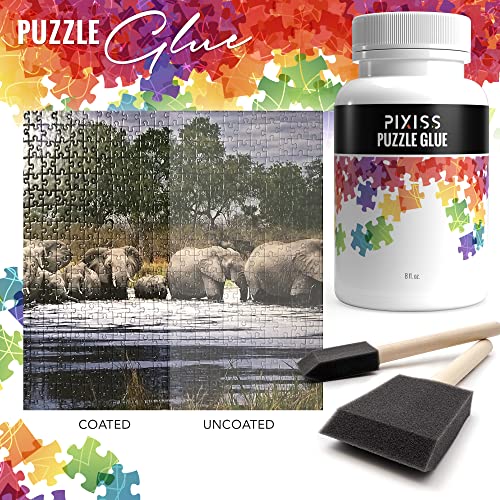 Gras Art Bundles BDL-00293 Puzzle Saver Glue Kit And Diamond Painting Sealer thumb #3