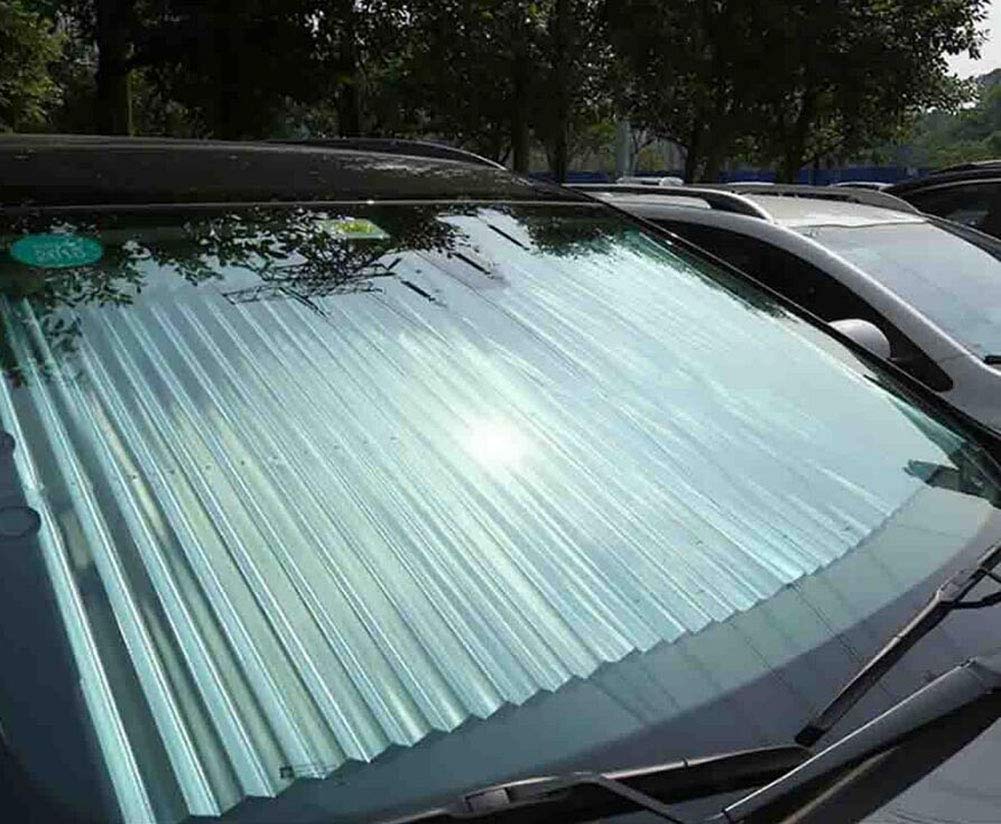 Parasole Per Auto Parabrezza Anteriore Automatico Telescopico Protezione Solare Isolamento Calore Tendine Parasole Auto,70Cm…