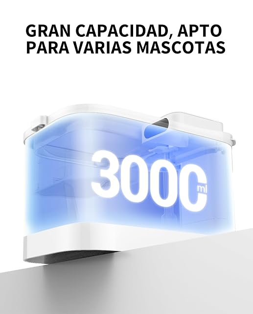 Foto 5 de 8 de PETKIT EVERSWEET MAX Fuente para Gatos Sin Cable, con Sensor de Movimiento, Control de App
