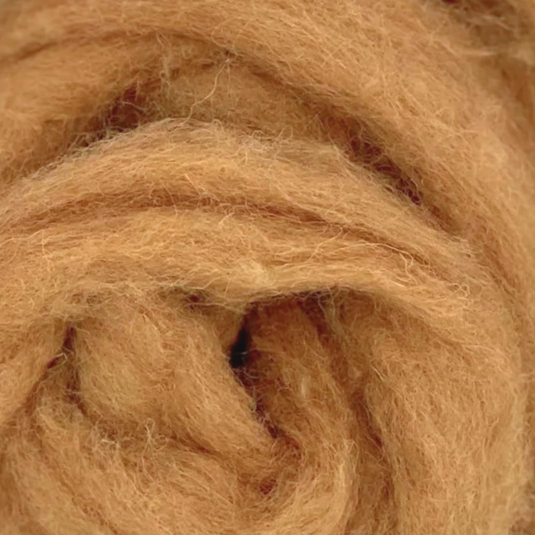 Corriedale Carded Sliver Wool Roving Variety Bundle | Best Core Wool for Needle Felting, Spinning, Wet Felting, Weaving, Dryer Balls, Yarn Roving - Ethically Sourced (Animal Classics)