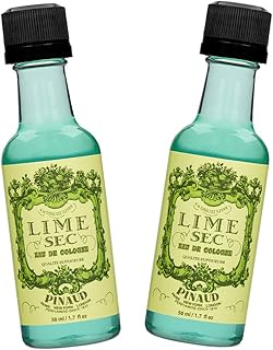 Clubman Pinaud Lime Sec Eau De Cologne – Fresh Citrus Scent, Invigorating After Shave Cologne for Men, 1.7 oz, 2 Pack