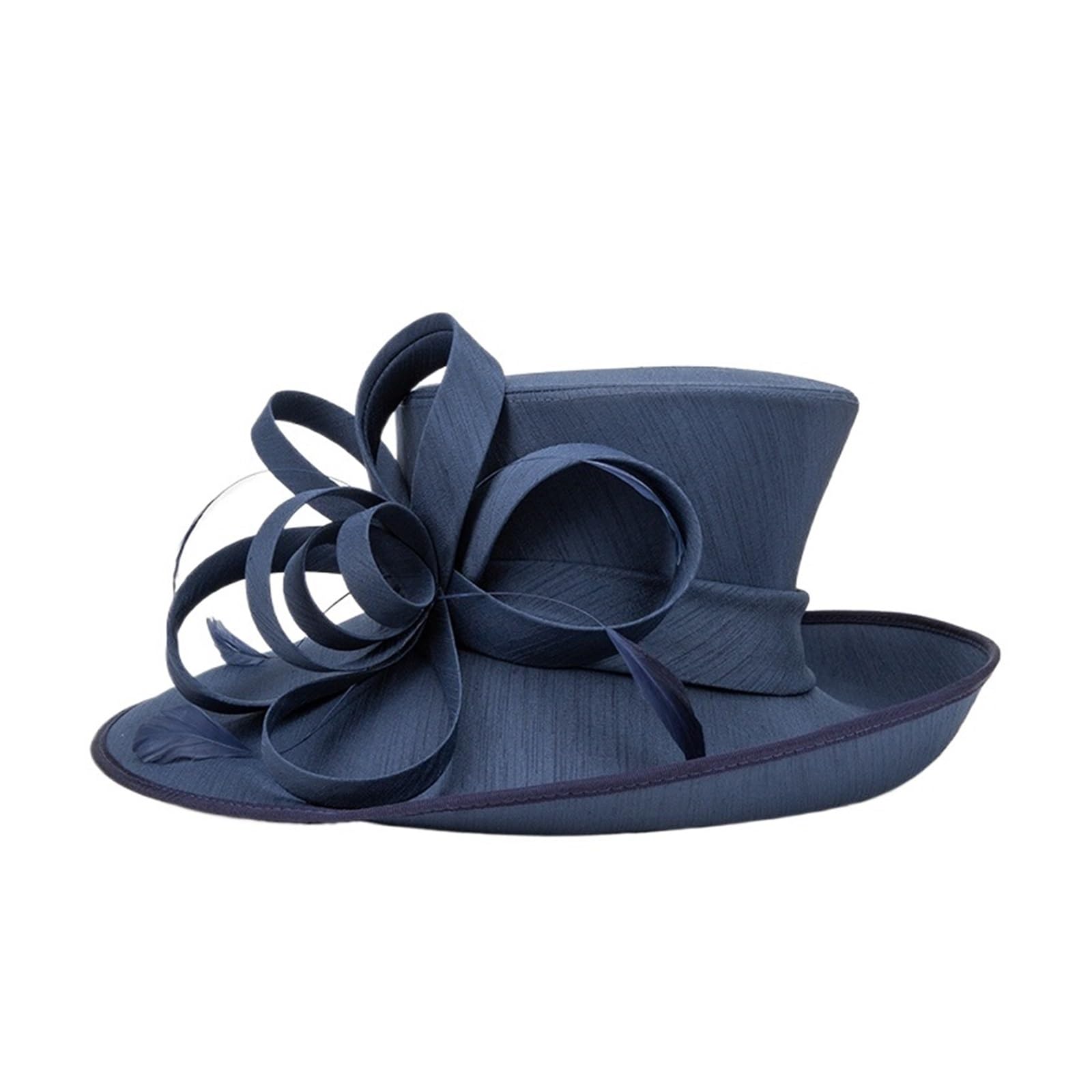 Cappello da chiesa verde donna, elegante cappello a cilindro for fotografia, for banchetto, matrimonio, cerimonia Adatto per il tè pomeridiano, matrimoni