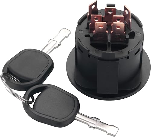 Miniatura 8 de Interruptor de encendido para cortacésped, 3 posiciones, 925-04228 para Cub Cad et Craftsman Troy Bilt MTD, interruptor de llave de cortacésped