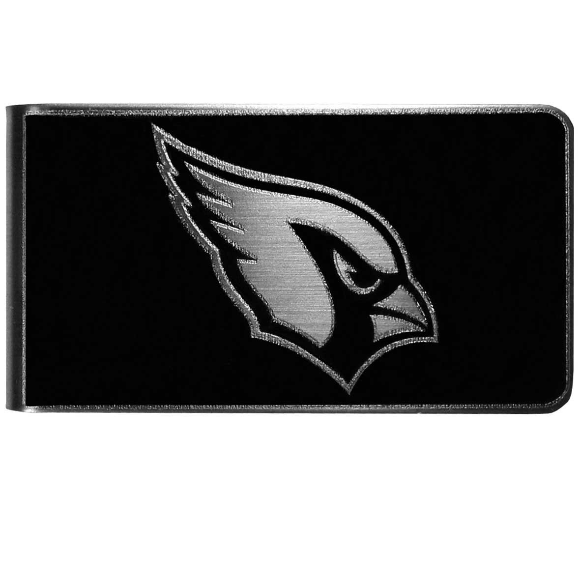 Siskiyou NFL Unisex Black and Steel Money Clip