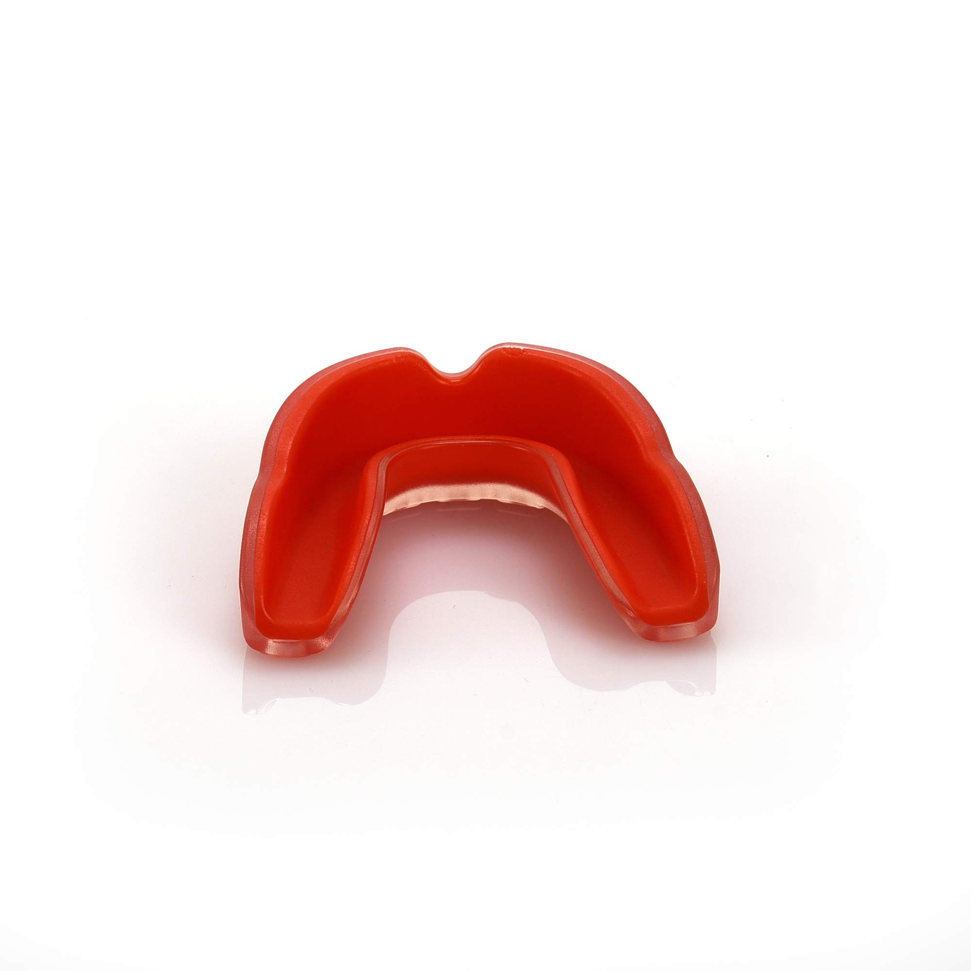 Unisex Multisport Gear - Gum Shields (Mouth Guard) | TPE | VELOZ ® Gum Shield (Silicone) - Double Colour V-Fuse (with Teeth Shape) for All Action Sports - 0N