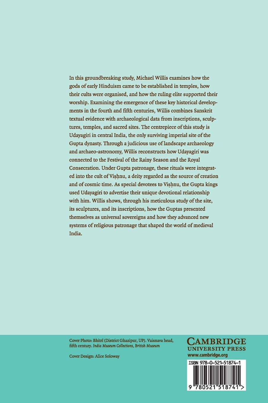 The Archaeology of Hindu Ritual Hardback: Temples and the Establishment of the Gods