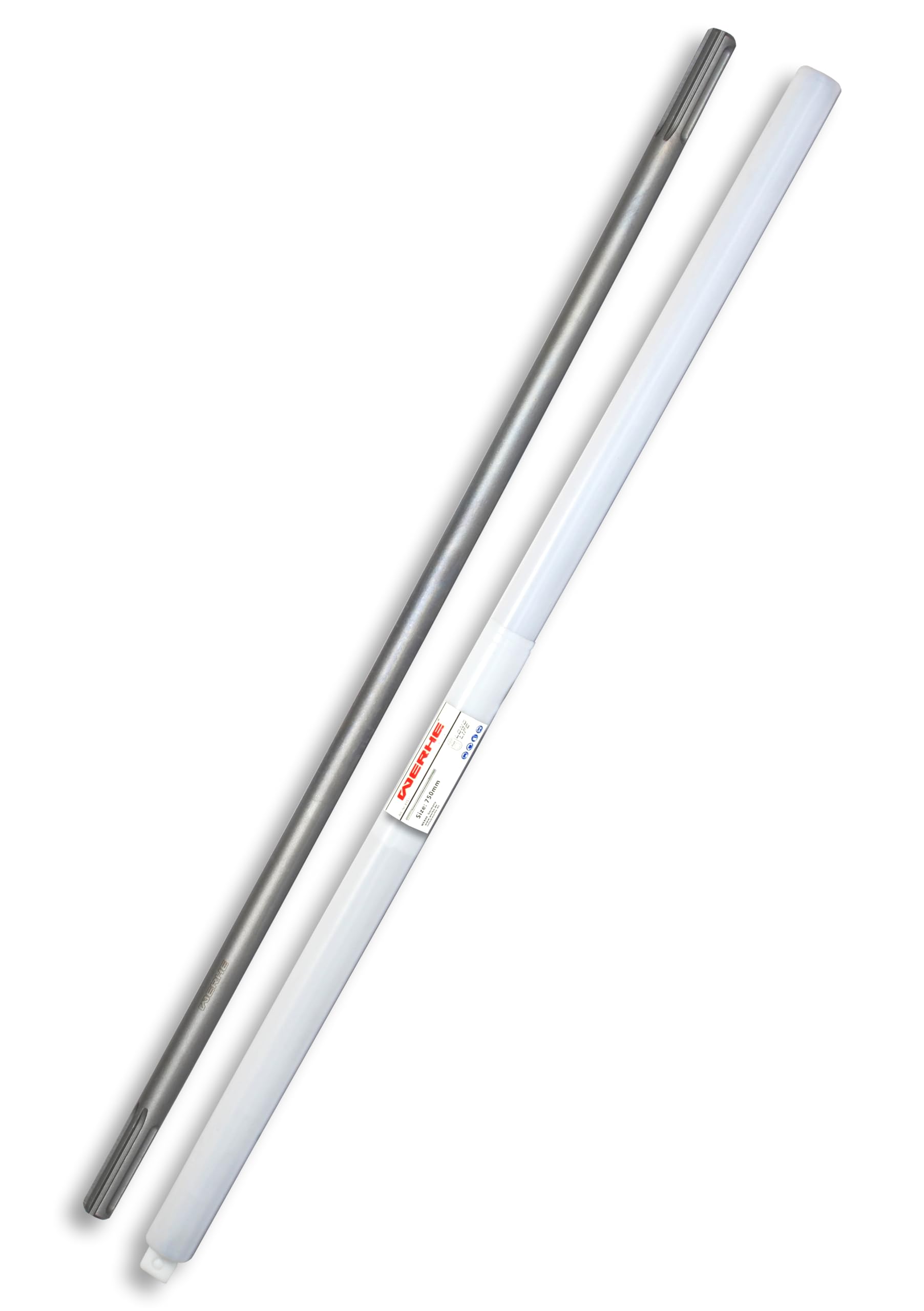 WERHE Rallonge de perçage 750 mm – Adaptateur SDS Max pour perçages profonds – Robuste & compatible