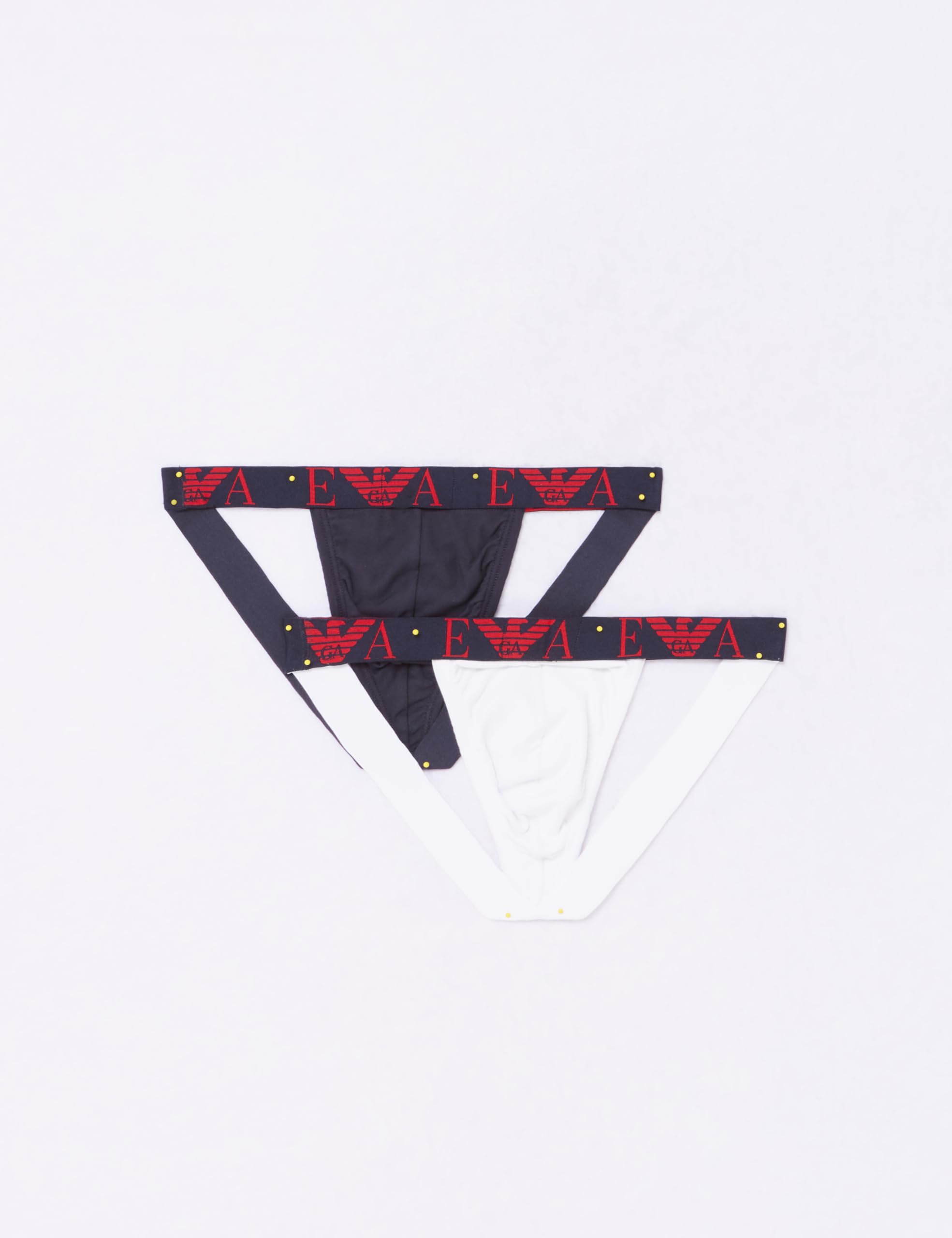 Emporio Armani Jock Strap Mężczyźni Bold Monogram 2-pack Jockstrap