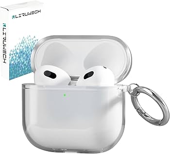 Amazon | LIRUWECH for Airpods 4 ケース クリア Airpods 第4世代