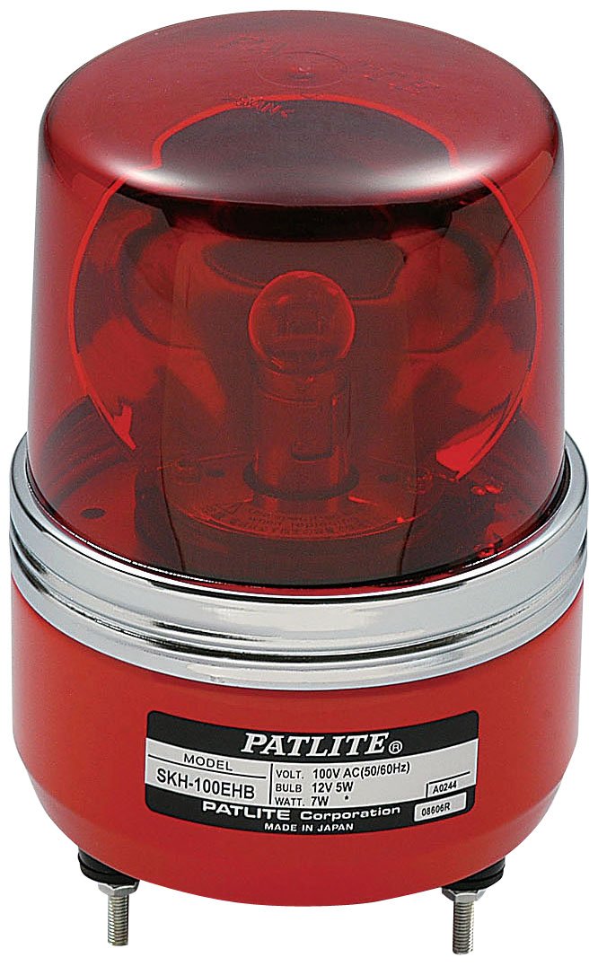 Amazon.co.jp: ELPA 小型回転灯 レッド SKH-100EHB(R) : 産業・研究