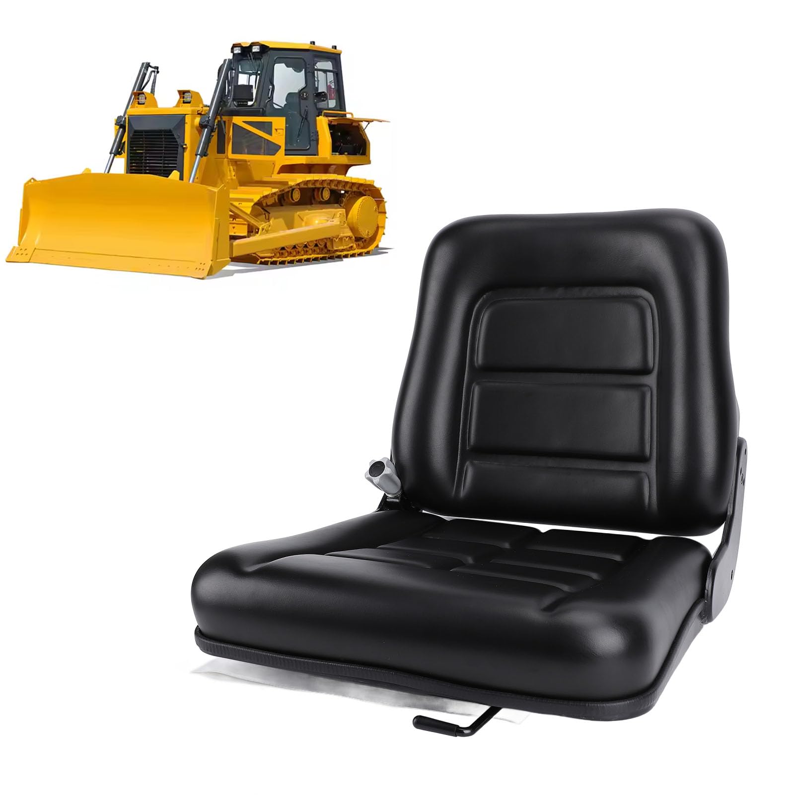 ZJchao Carrello Elevatore Universale con Guida di Scorrimento, Ricambio Ergonomico per Tosaerba, Minipala, Sollevatore Telescopico, Retroescavatore Ed Escavatore