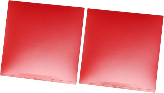 2Pcs Table Tennis Rubber Professional PingPong Sheet Bat Replacement Sheet Enduring Rubber