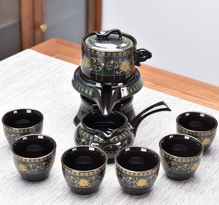 中国美術　ティーセット特別価格 Amazon | 龍と鳳凰の色が変わる紫土のティーポットとカップの