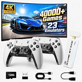 Dieser Super-Mario-Bros-Exemplar wurde für 3 Millionen verkauft – ein absoluter Rekord 8 61HLabs9JsL. SX342 2026 Upgraded Retro Gaming Stick Pro, 40,000+ Retro Game Console, 23 Emulators, 128GB Built-in Classic Video Games, 4K HDMI Plug and Play TV Gaming System, 2 Wireless Controllers for Family Entertainment