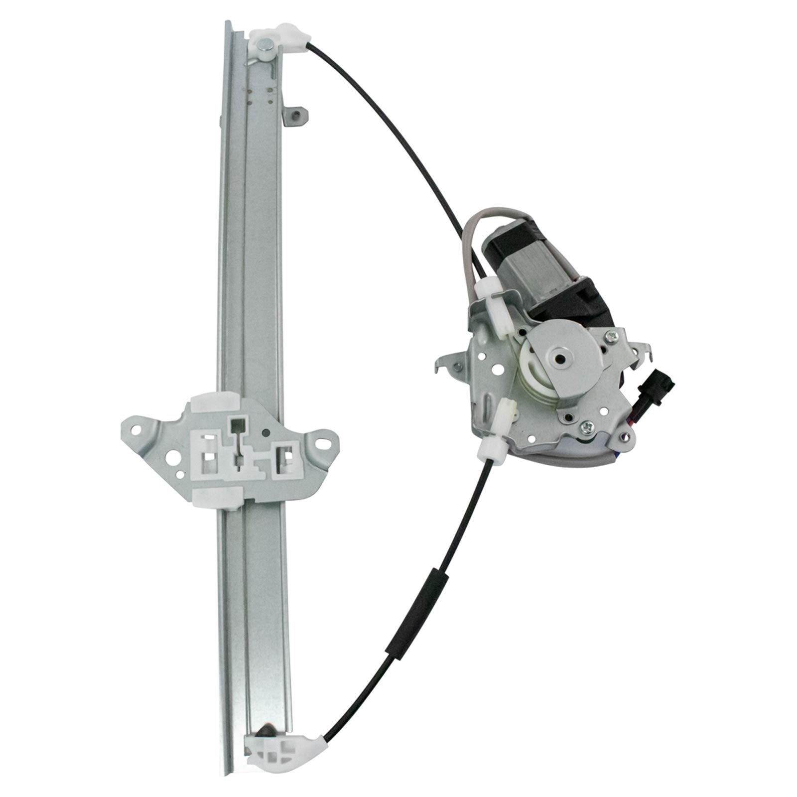 TRQ Front Right Power Window Regulator &amp; Motor Assembly Passenger Side Compatible with 2000-2006 Nissan Sentra NI1351113 NI1351120 NI1351157