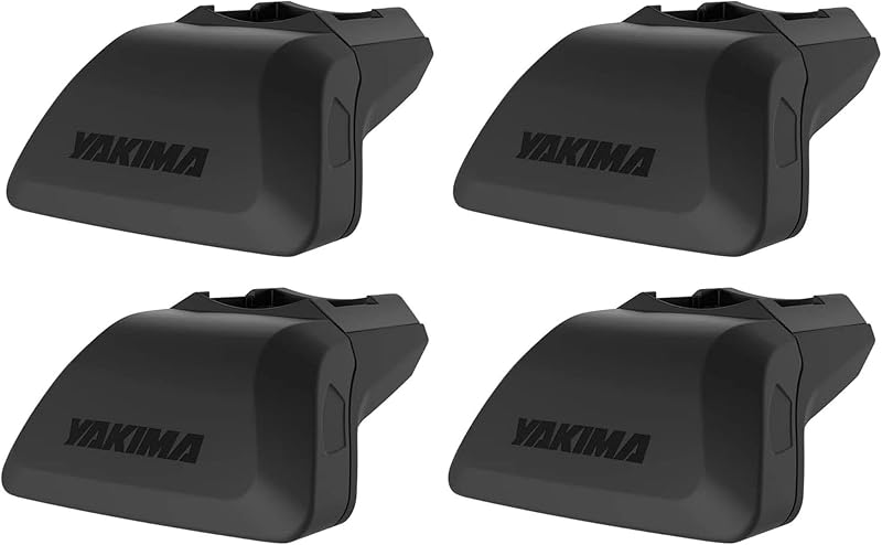 Yakima Sightline Set of 4 Towers Roof Rack Tower for Vehicles with Flush-Mounted Side Rails Works w/Jetstream, HD Bar, CoreBar, and RoundBar Crossbars