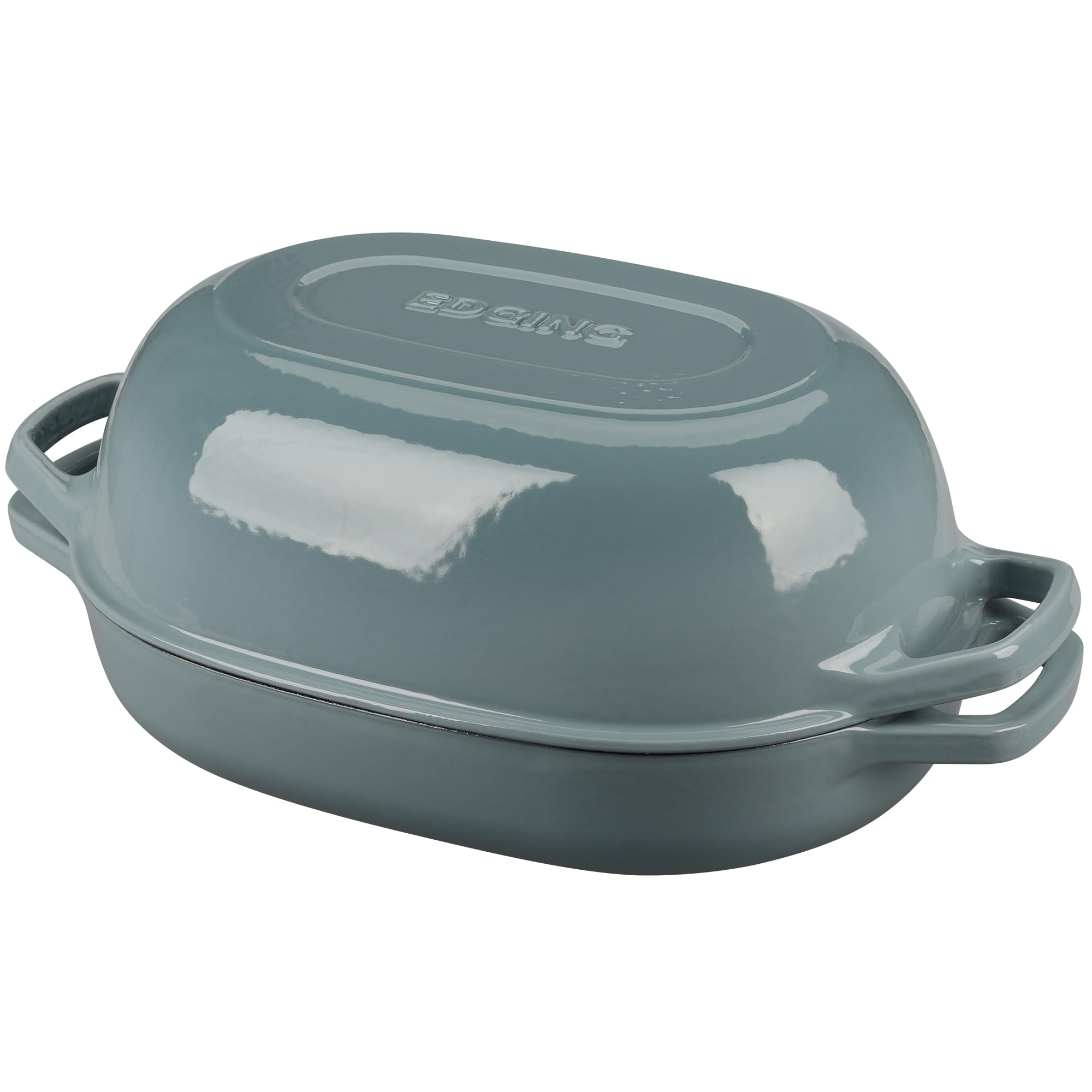 EDGING CASTING Enameled Cast Iron Oval Dutch Oven