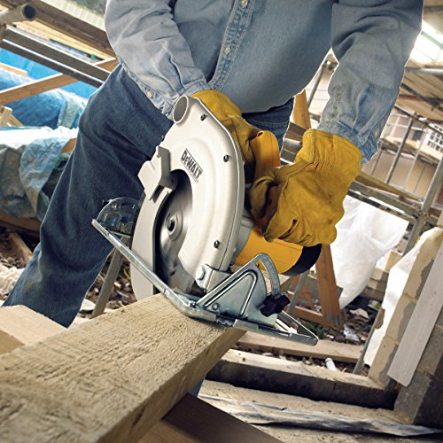 DEWALT Compact Circular Saw & Kitbox 184mm 1350W 240V, DWE560K-GB, Yellow – Bild 7