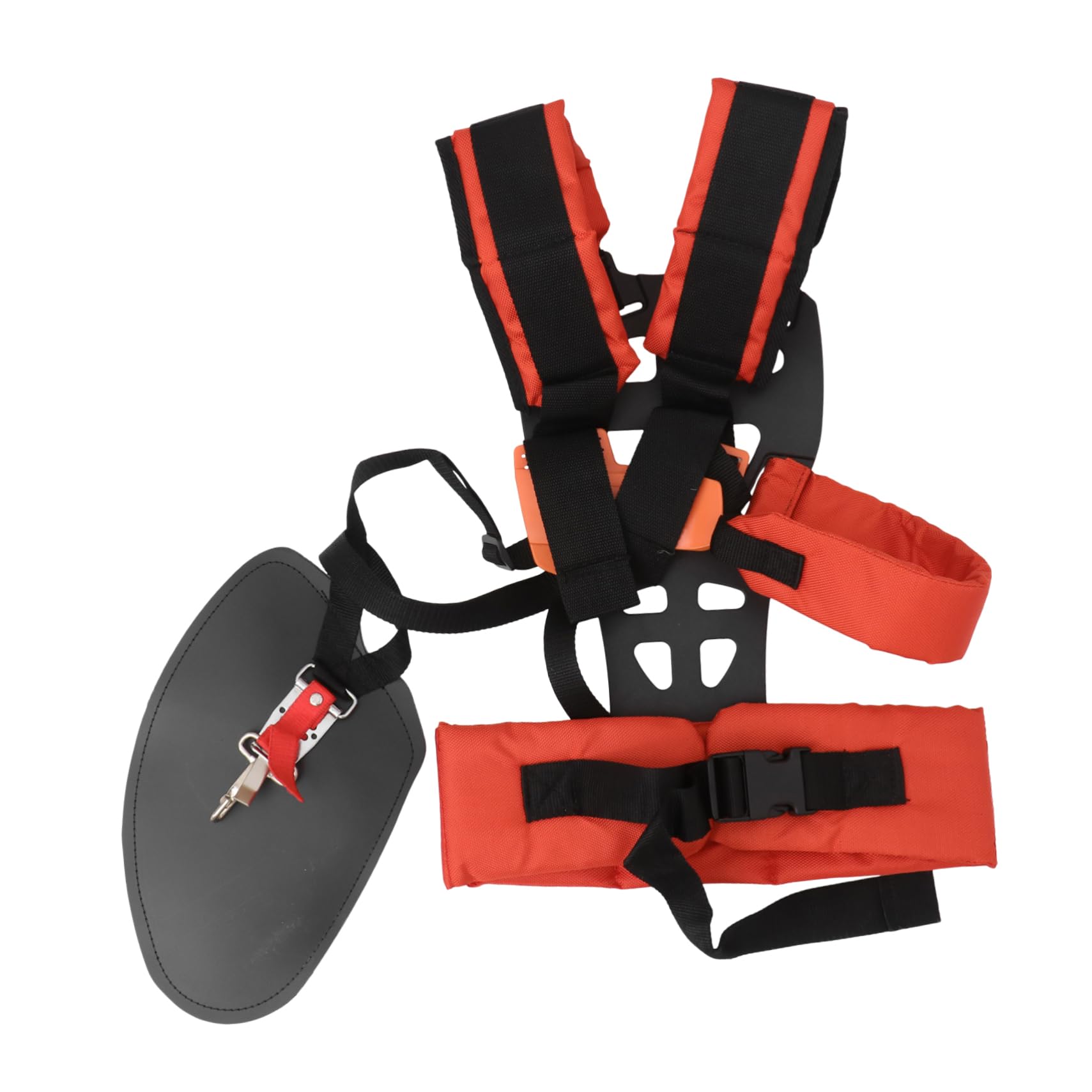 LIOOBO Arnés de Hombro W Acolchado para Desbrozadora Cinturón y Cómodo para Cortacésped para Jardinería y Prolongado
