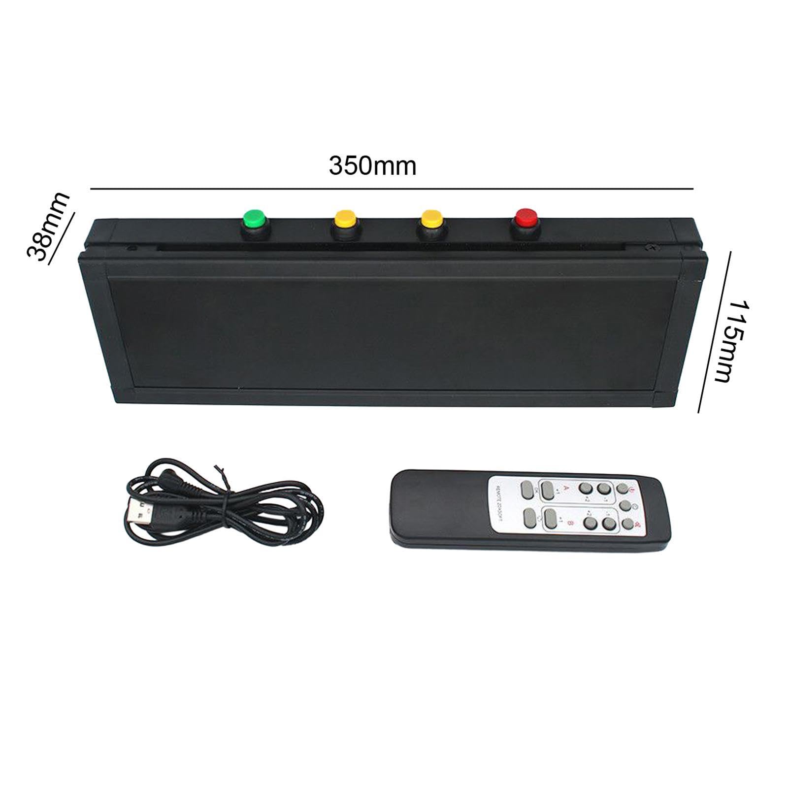 Marcador electrónico de billar para bádminton, fútbol, voleibol