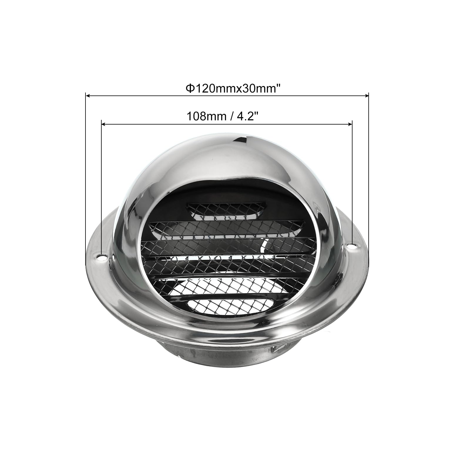PATIKIL 3" Round Soffit Air Vents - Image 2