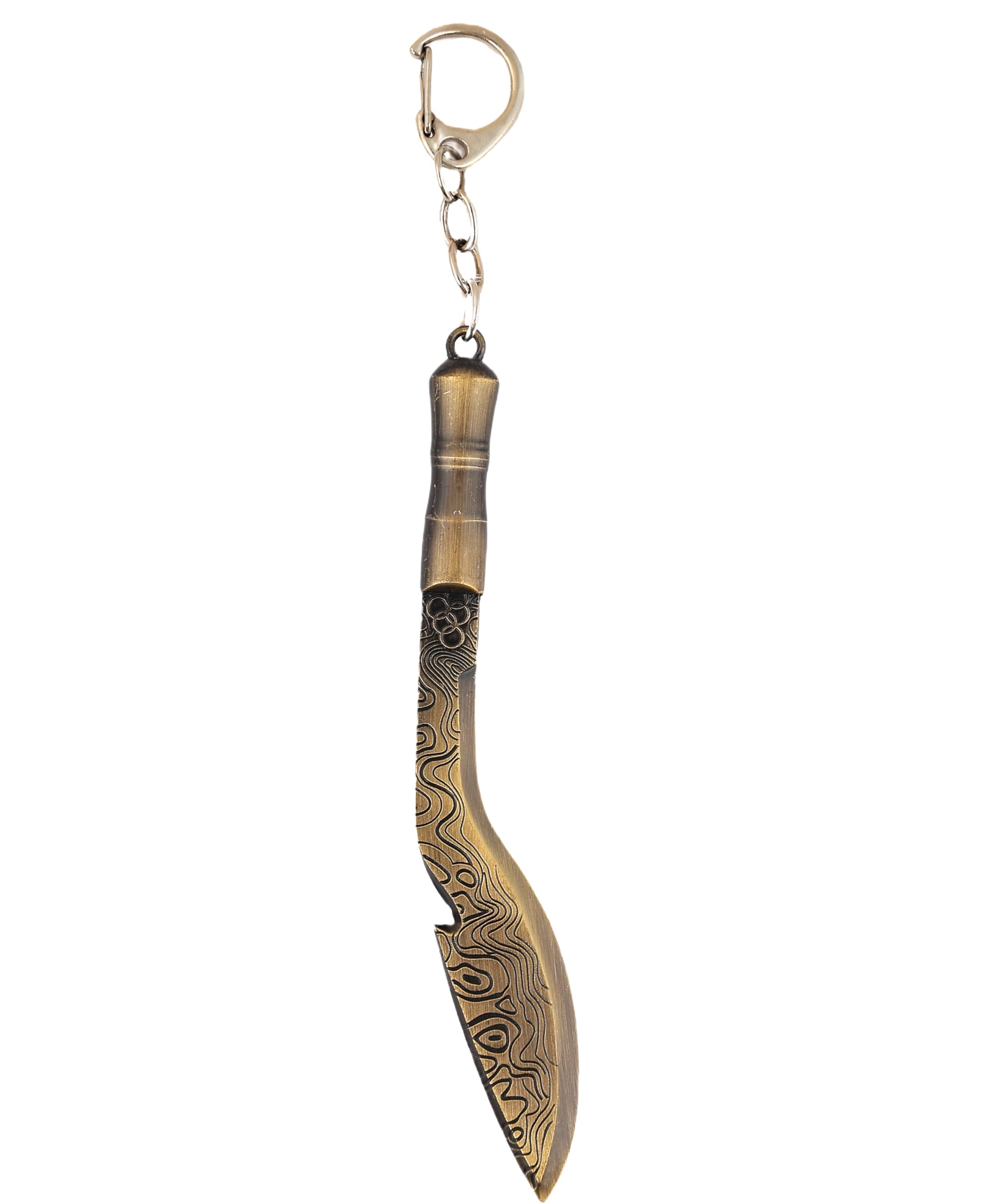 Premium Metal Keychain Collection � Iconic Game & Anime Characters � Durable & Stylish Key Accessories (Single Ary Swor) 3