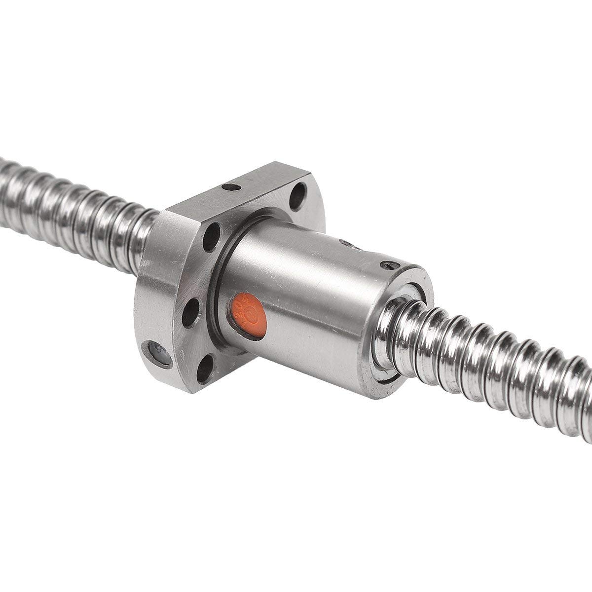 16mm Ballscrew SFU1610 RM1610 Anti Backlash Ball Screw, Length 61.02 inch / 1550mm 10mm Pitch with Nut (with Standard End Machining for BK/BF12), High Precision Part for CNC Machine