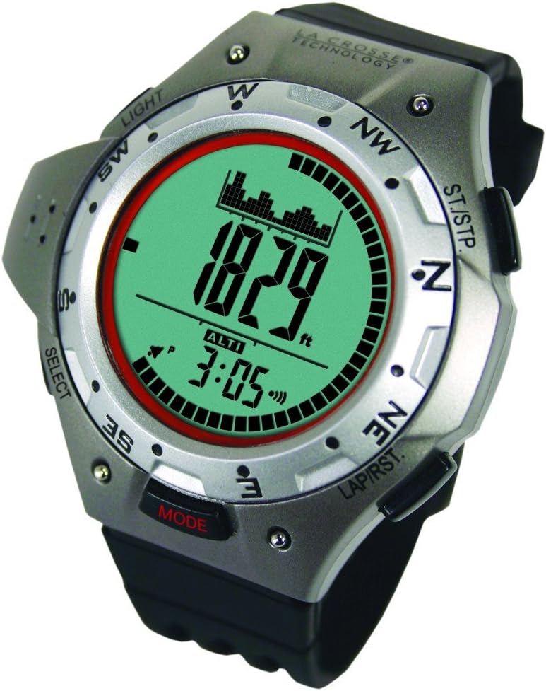 La Crosse Technology XG-55 Digital Altimeter/Compass Watch