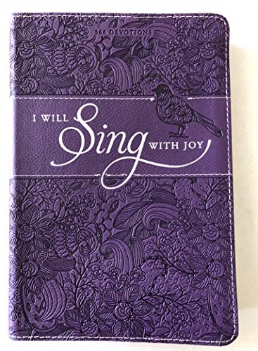I Will Sing With Joy Leather Bound LARGE PRINT 1432117726 Book Cover