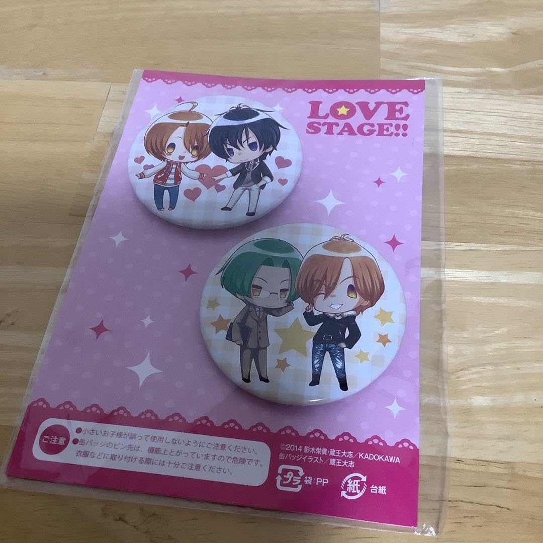 LOVESTAGE 缶バッジセット Amazon.co.jp: LOVE STAGE!! ラブステージ 缶バッジ 瀬名聖湖