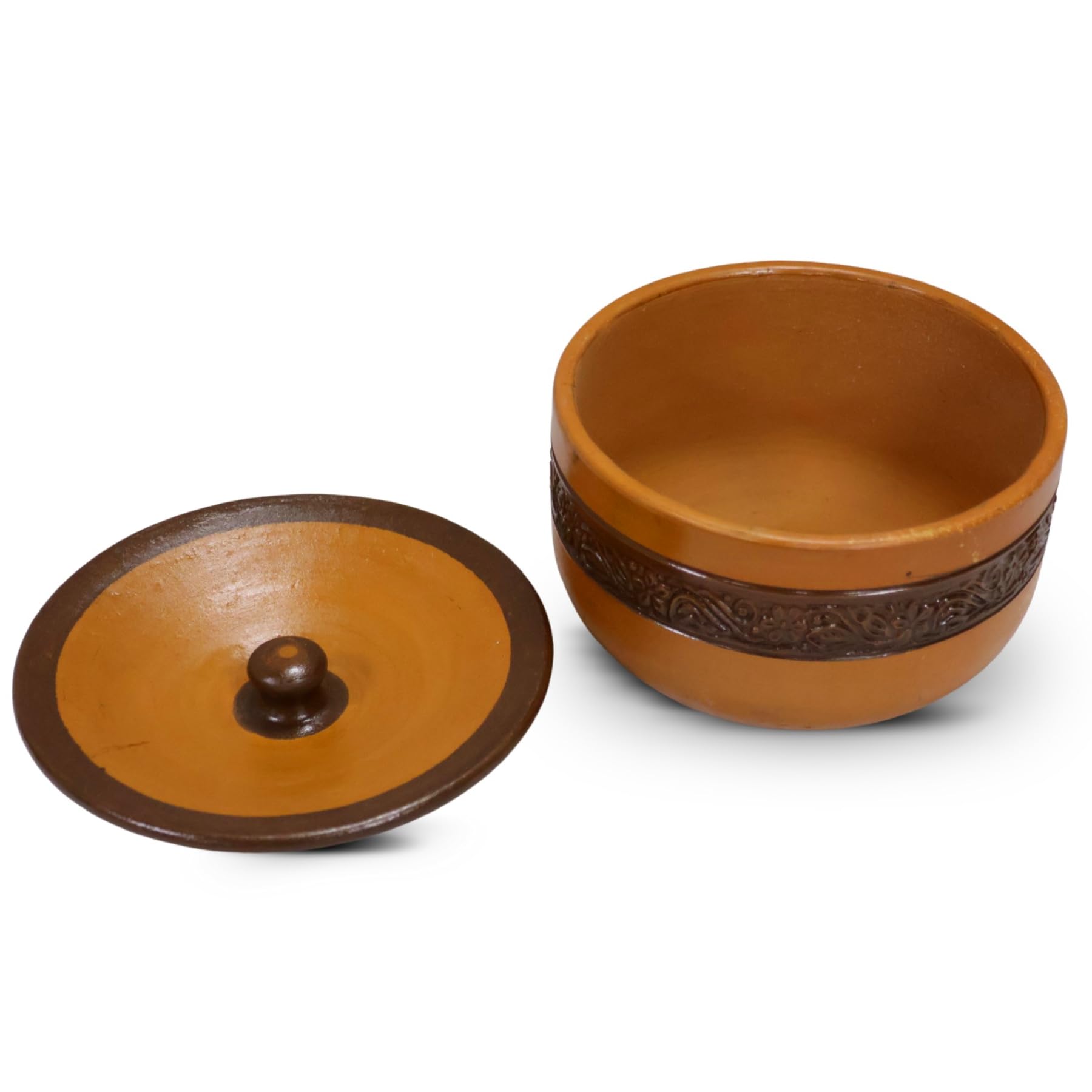 Handmade Terracotta Handi - Serve Biryani & More -5