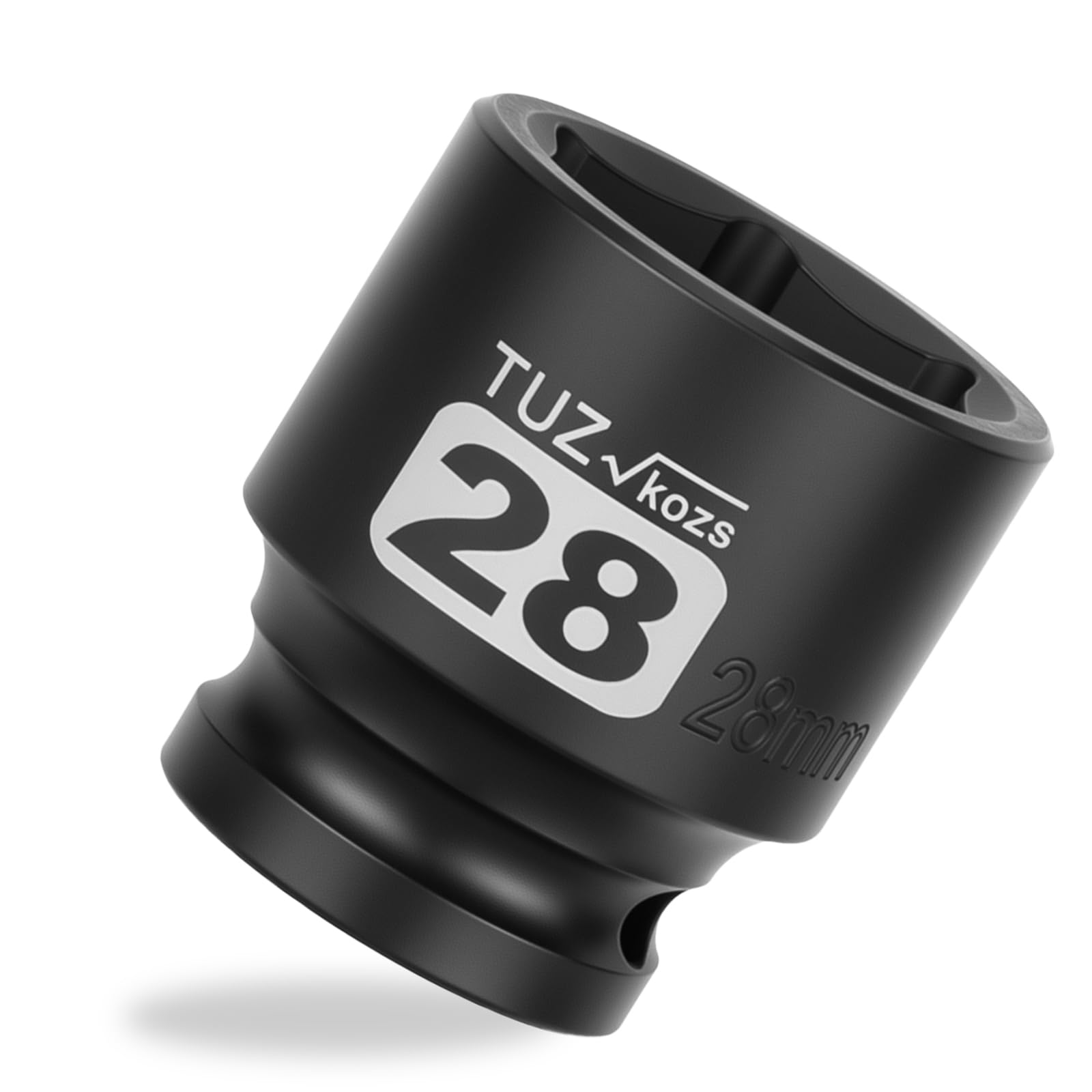 1/2 Inch Drive 28mm Shalllow Metric 6 Point CR-MO Impact Socket