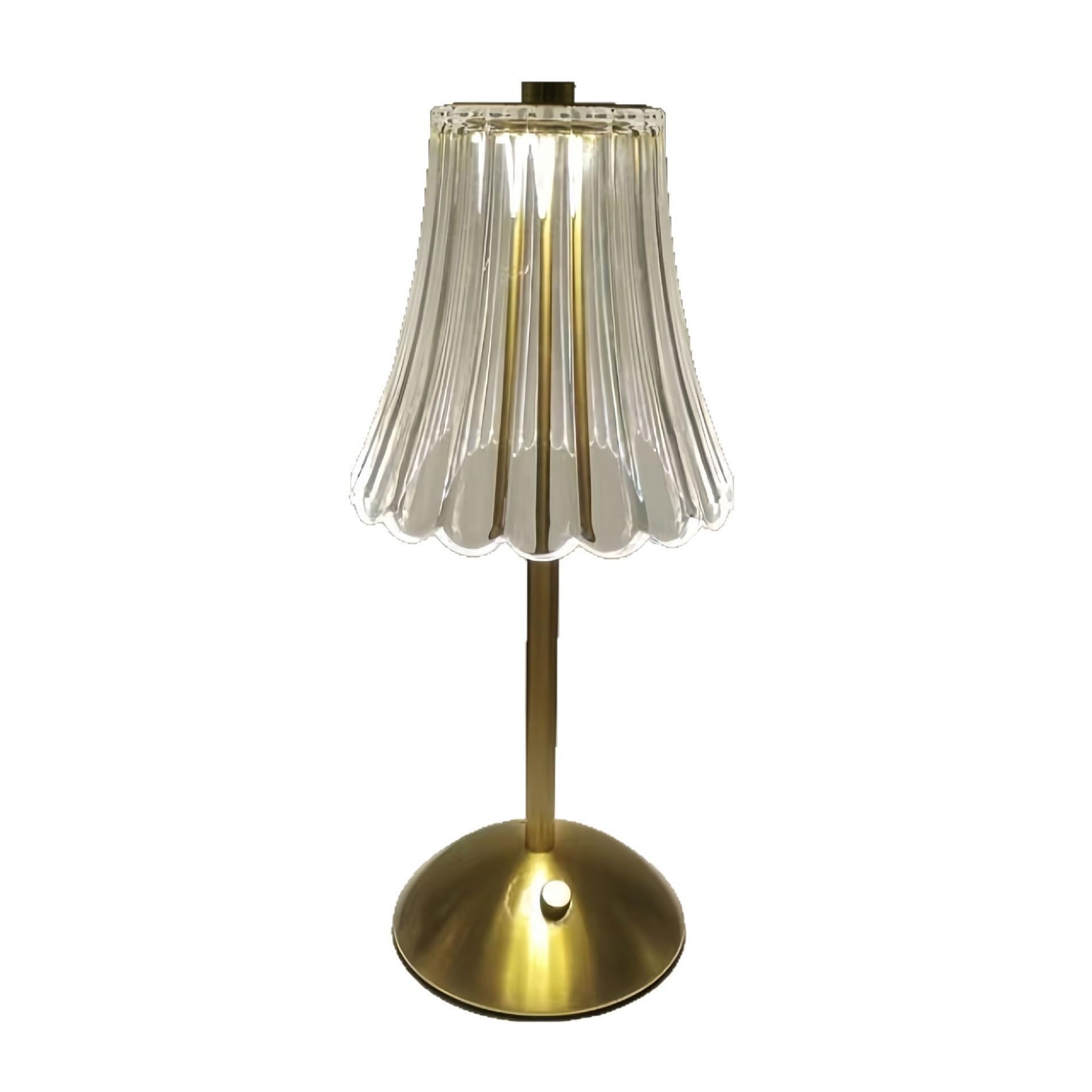 Zeng25liangOu-12 Bedside Lamps Minimally Designed Crystal Desk Lamp Bedroom Bedside Study Desktop Coffee Shop Atmosphere Decoration