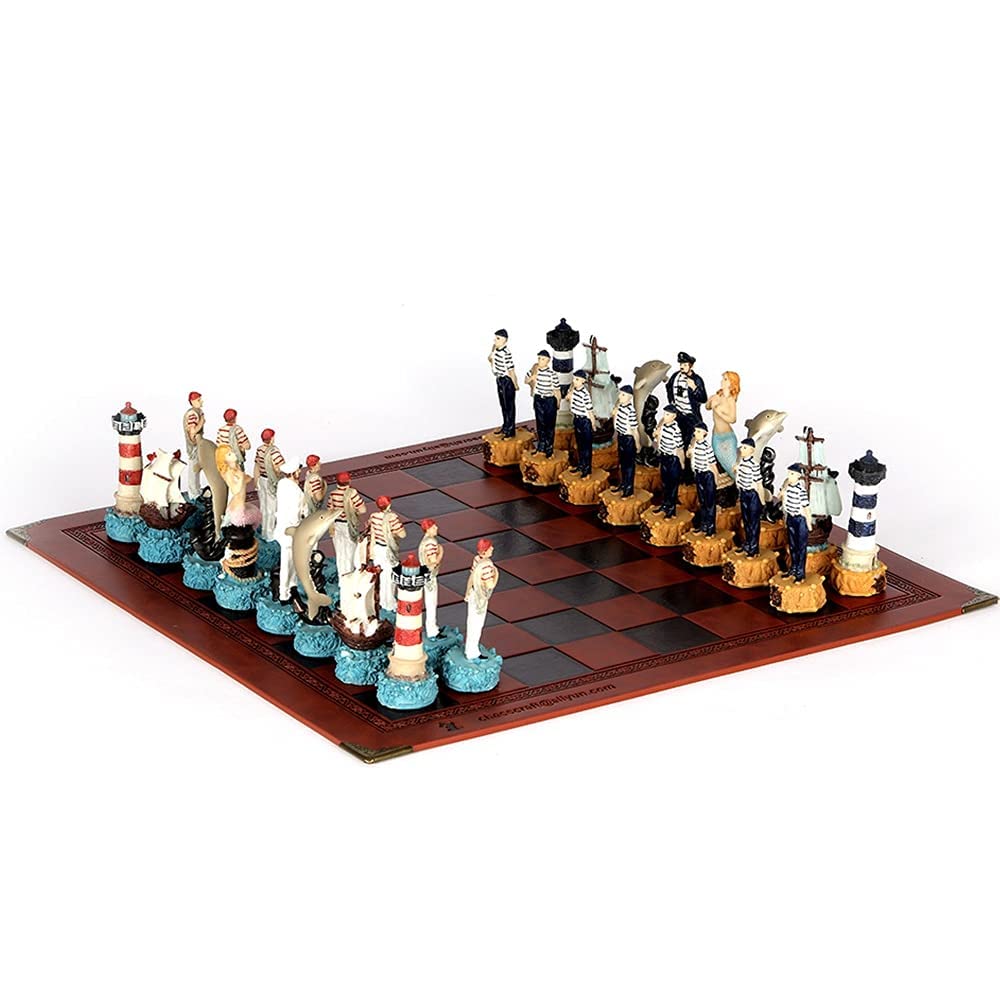 Buy Chess Set Gift HistoryThemed Chess 32 Painted Pieces with A
