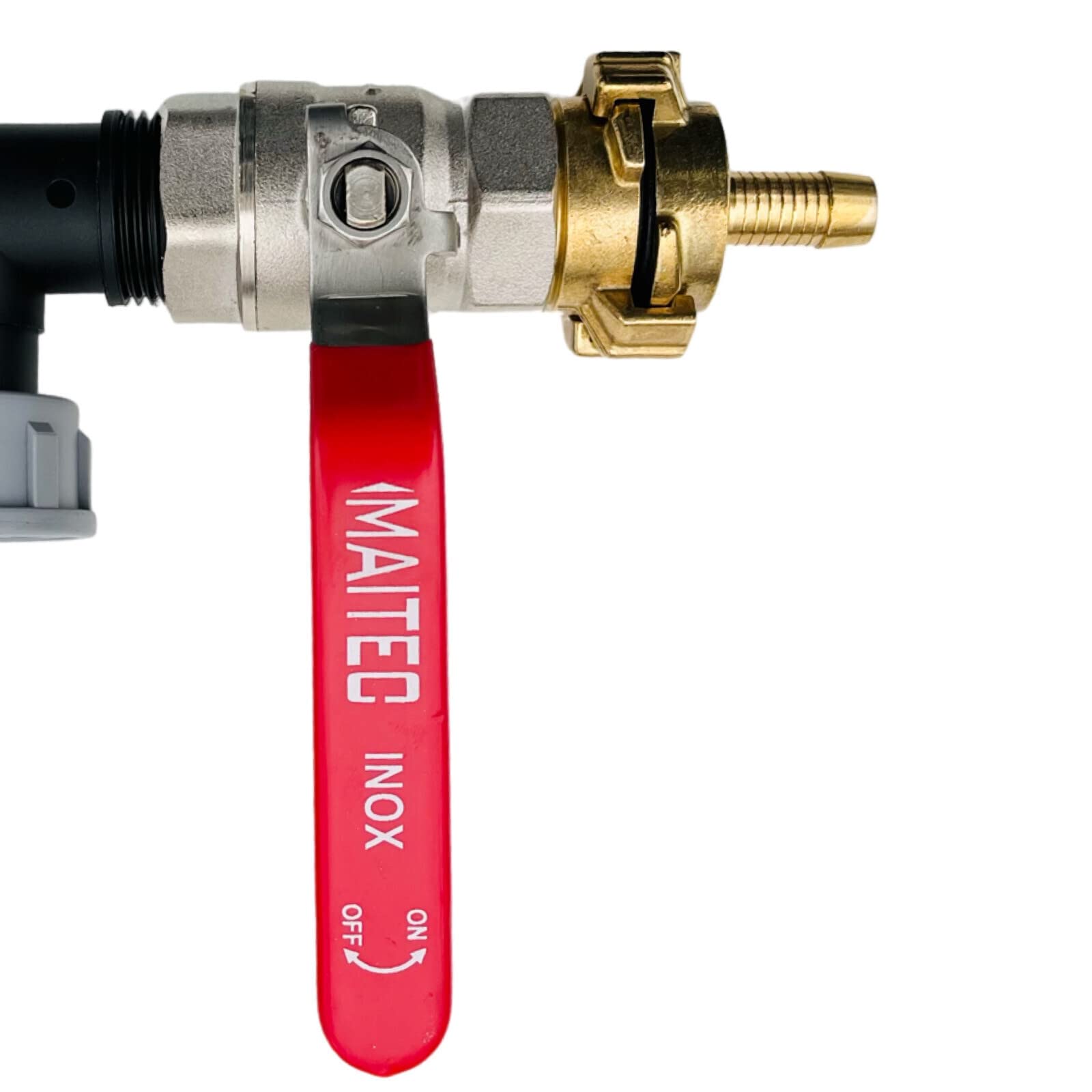 STEMAX Kopfstation Premium: Ventilverteiler für Bewässerungsanlagen mit bis zu 8 Anschlussmöglichkeiten; Wasserdurchfluss regulier- & absperrbar; Größe: 32mm, Größe: 8 Magnetventile