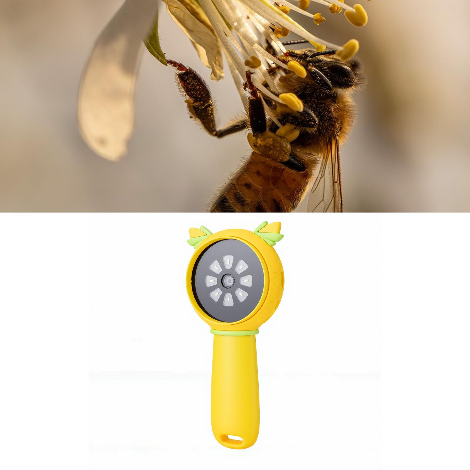 SIXRUN Microscopio Digitale Portatile per Bambini, Schermo 2 Pollici
